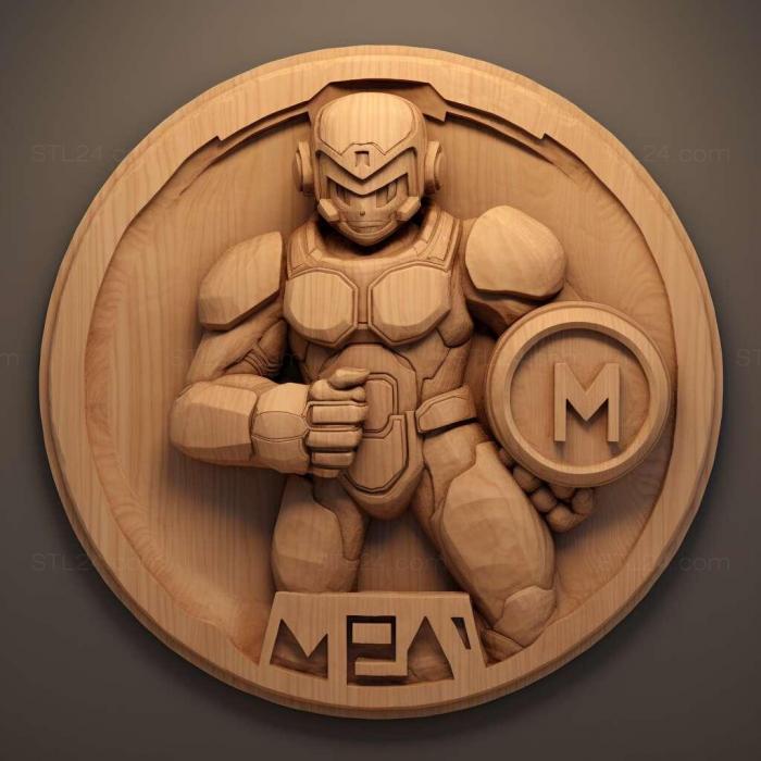 Games (Mega Man 7 1, GAMES_23861) 3D models for cnc